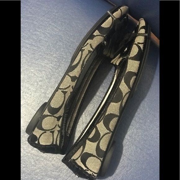 Coach signature canvas/leather flats - Picture 13 of 16